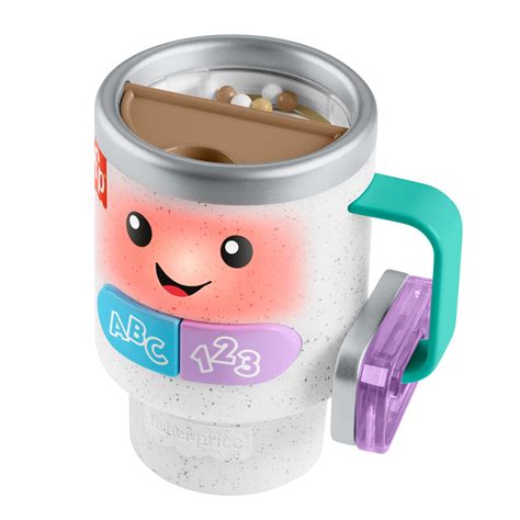 Jan 7, 2024 · Introduce your little one to the world of learning with the Fisher-Price Laugh and Learn Coffee Mug Baby Stanley Wake Up & Learn toy. With its colorful design, this learning toy is perfect for babies aged 6 months to 3 years. 